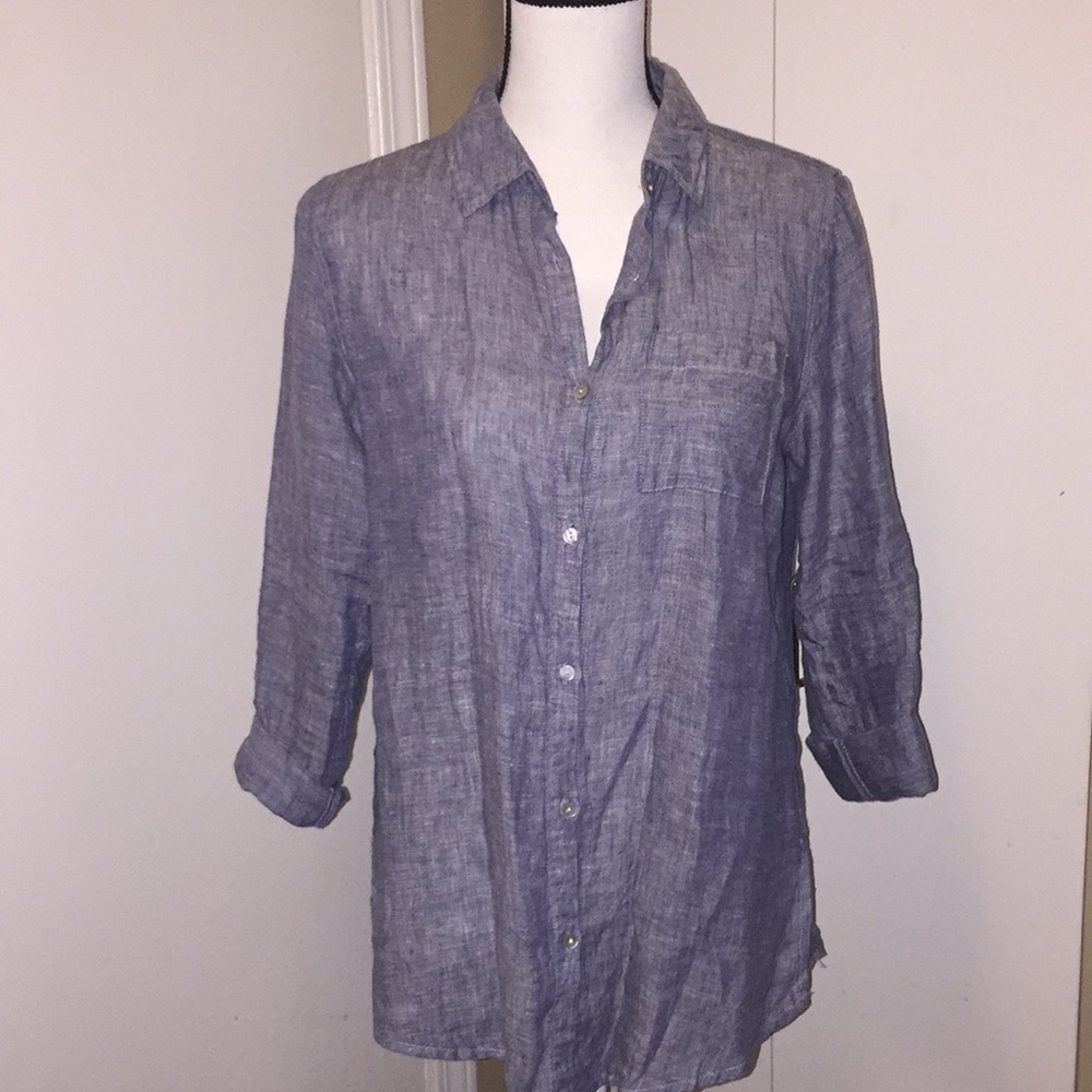 Jones New York linen shirt